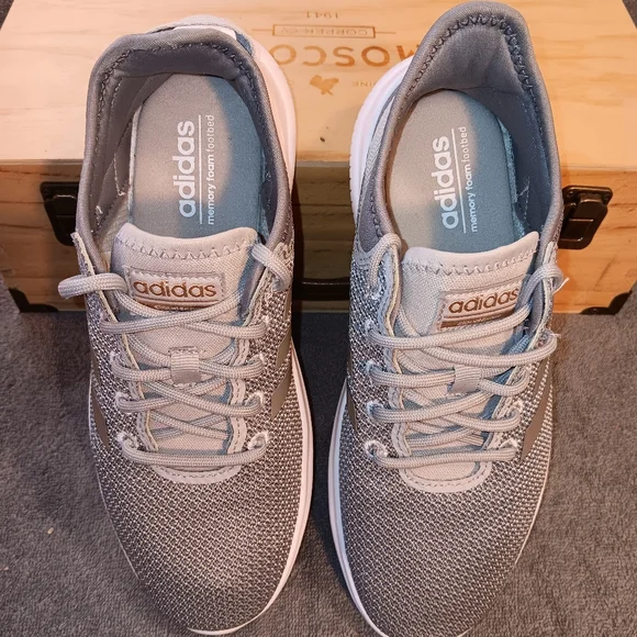 Adidas Women's Cloudfoam QT Flex Running Shoes, Size 6.5 - Picture 4 of 9